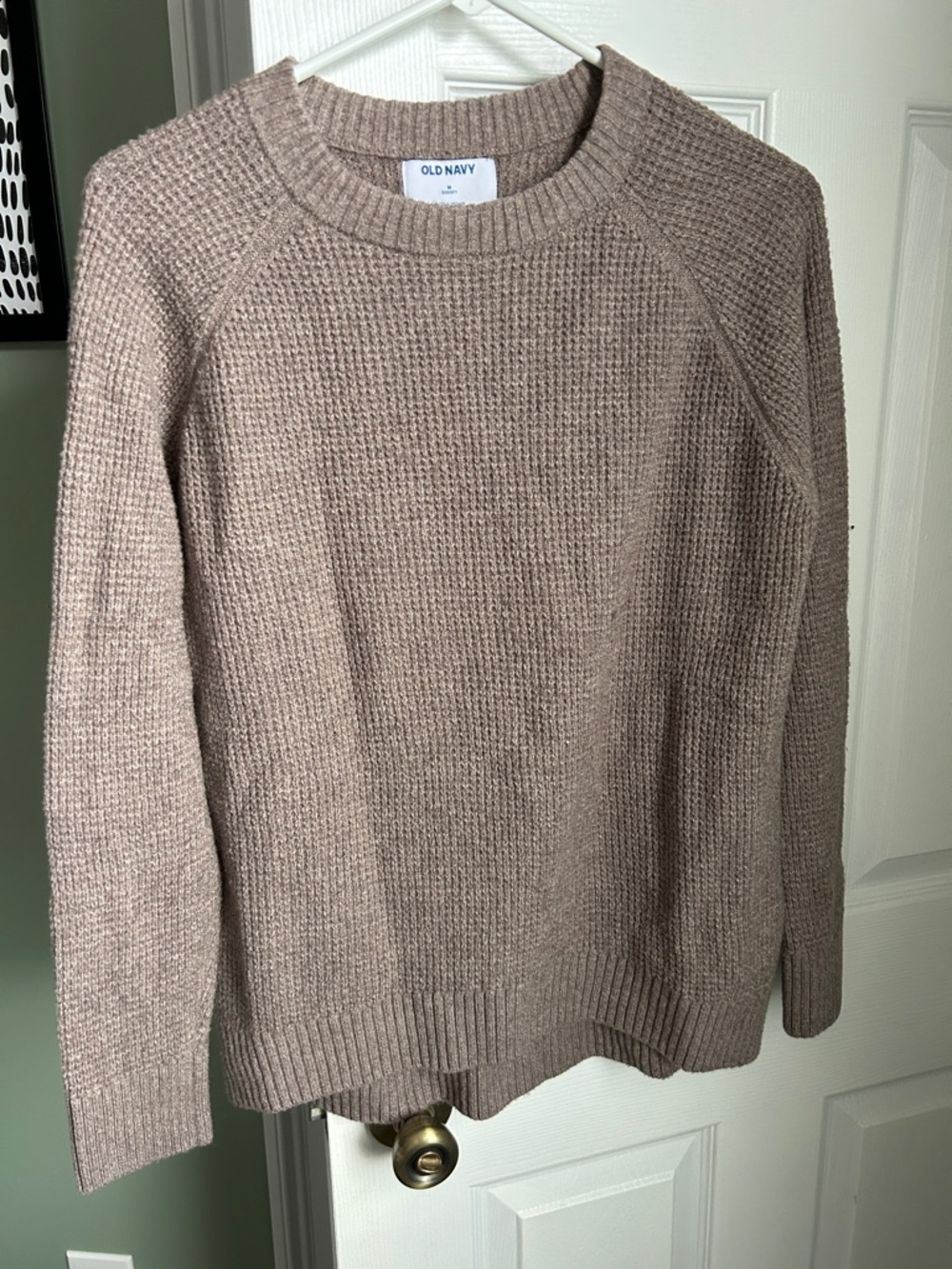 Old Navy Old navy SoSoft Crew-Neck Tunic Sweater driftwood heather taupe